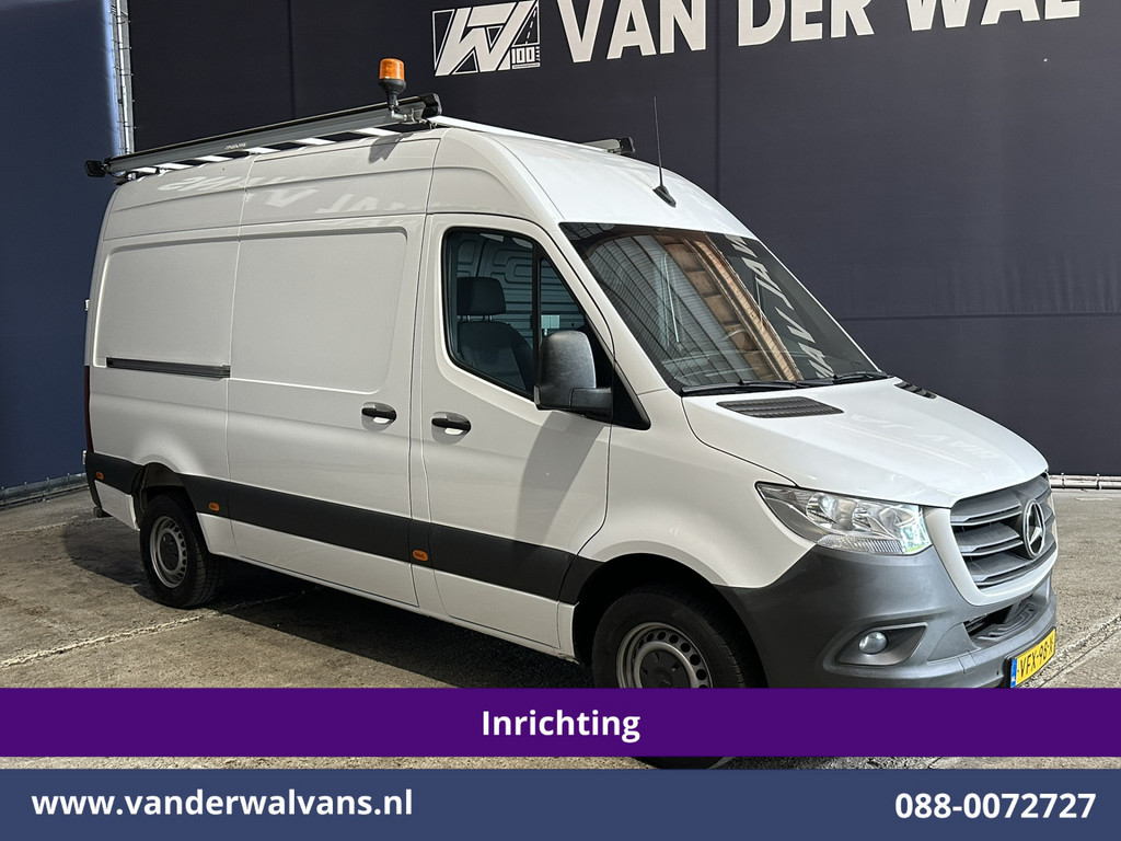 Mercedes-Benz Sprinter 316 CDI 164pk 2800kg Trekhaak L2H2 Inrichting Euro6 Airco | Omvormer | Imperiaal | Camera Apple Carplay, Cruisecontrol, Android Auto, Parkeersensoren 12