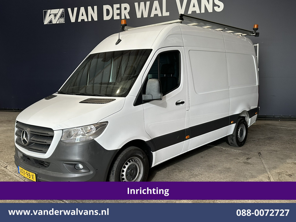 Mercedes-Benz Sprinter 316 CDI 164pk 2800kg Trekhaak L2H2 Inrichting Euro6 Airco | Omvormer | Imperiaal | Camera Apple Carplay, Cruisecontrol, Android Auto, Parkeersensoren 13