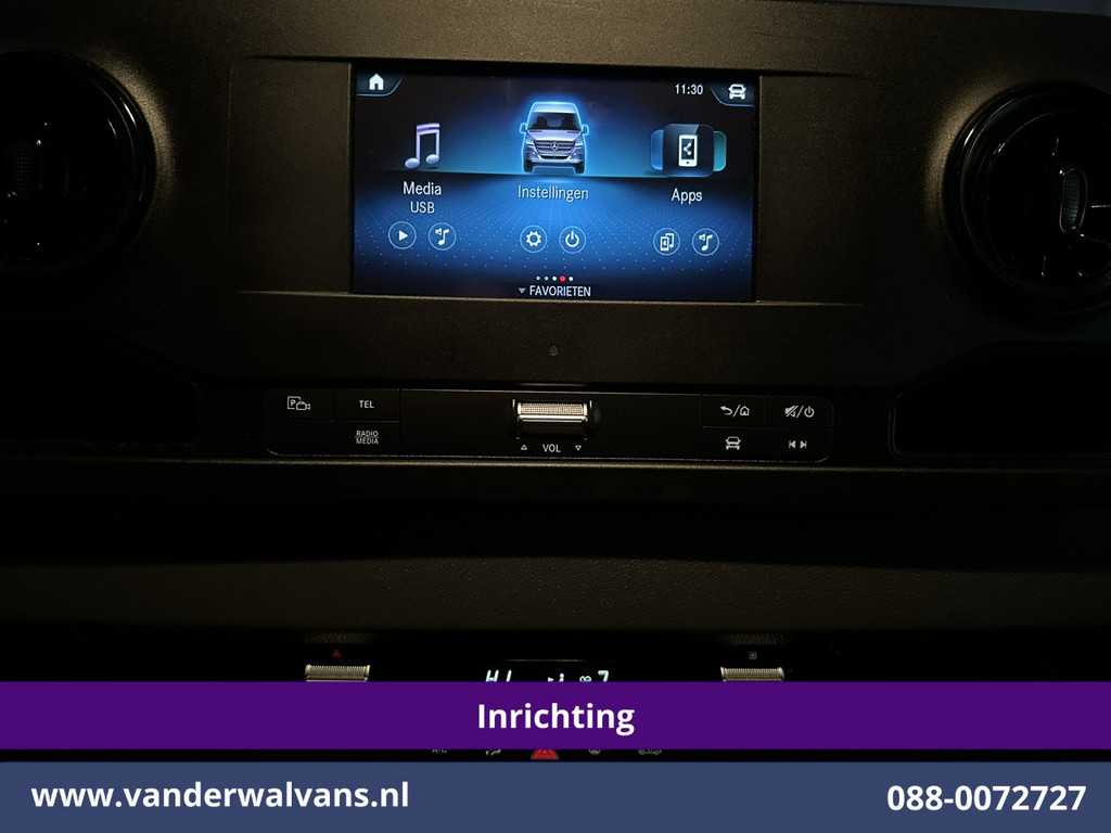 Mercedes-Benz Sprinter 316 CDI 164pk 2800kg Trekhaak L2H2 Inrichting Euro6 Airco | Omvormer | Imperiaal | Camera Apple Carplay, Cruisecontrol, Android Auto, Parkeersensoren 17