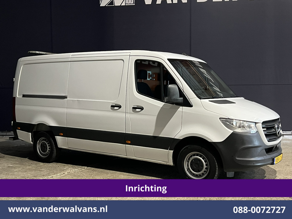 Mercedes-Benz Sprinter 316 CDI 164pk 3500kg Trekhaak L2H1 inrichting Euro6 Airco | Omvormer Camera, Apple Carplay, Android Auto, Cruisecontrol, Parkeersensoren 10