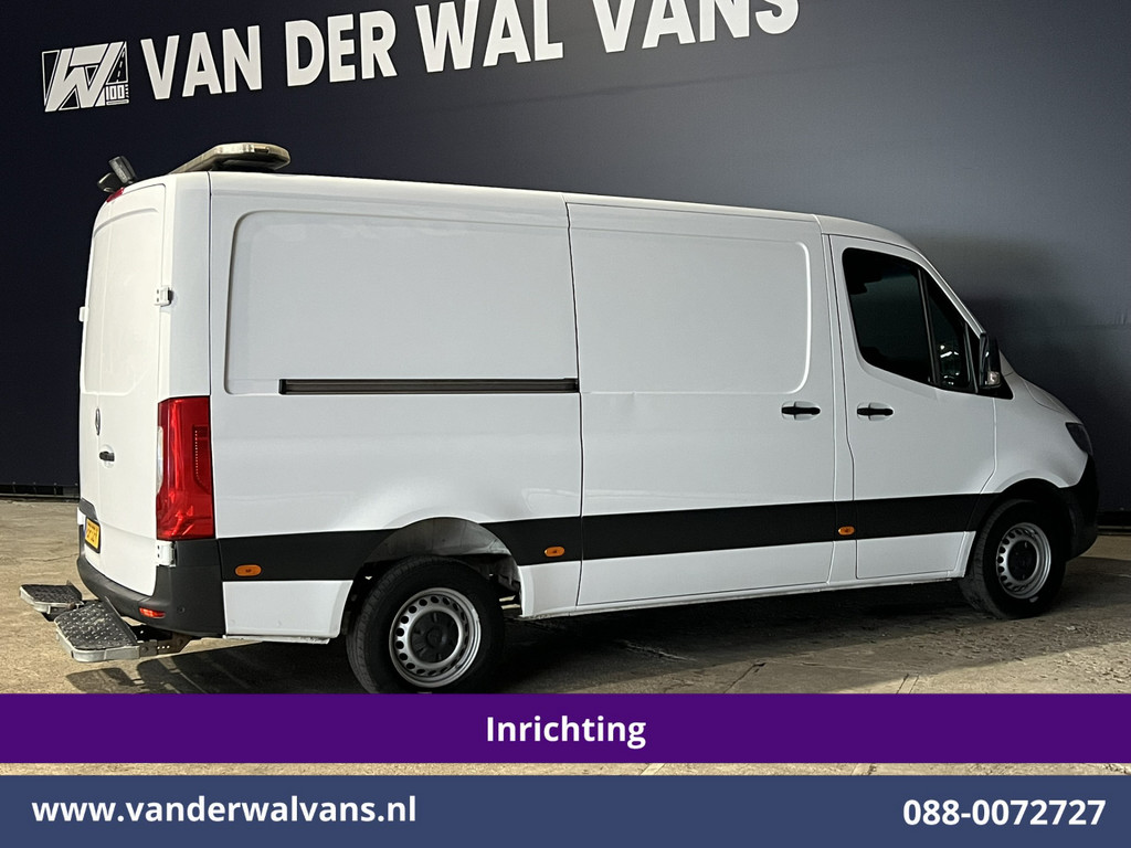 Mercedes-Benz Sprinter 316 CDI 164pk 3500kg Trekhaak L2H1 inrichting Euro6 Airco | Omvormer Camera, Apple Carplay, Android Auto, Cruisecontrol, Parkeersensoren 13