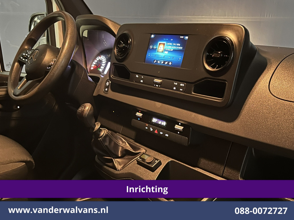 Mercedes-Benz Sprinter 316 CDI 164pk 3500kg Trekhaak L2H1 inrichting Euro6 Airco | Omvormer Camera, Apple Carplay, Android Auto, Cruisecontrol, Parkeersensoren 19