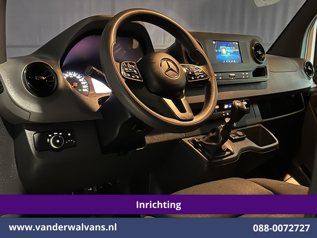 Mercedes-Benz Sprinter 316 CDI 164pk 3500kg Trekhaak L2H1 inrichting Euro6 Airco | Omvormer Camera, Apple Carplay, Android Auto, Cruisecontrol, Parkeersensoren 20