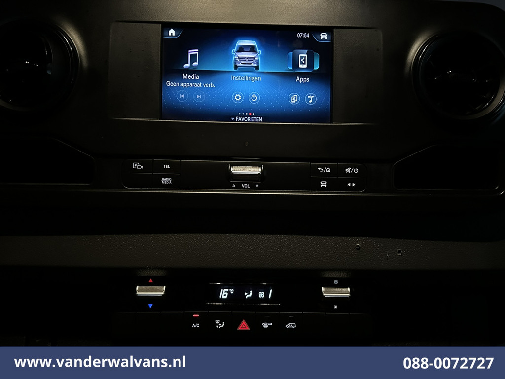Mercedes-Benz Sprinter 316 CDI 164pk 3500kg Trekhaak L2H2 Euro6 Airco | Camera | Apple Carplay Cruisecontrol, Android Auto, Parkeersensoren 14