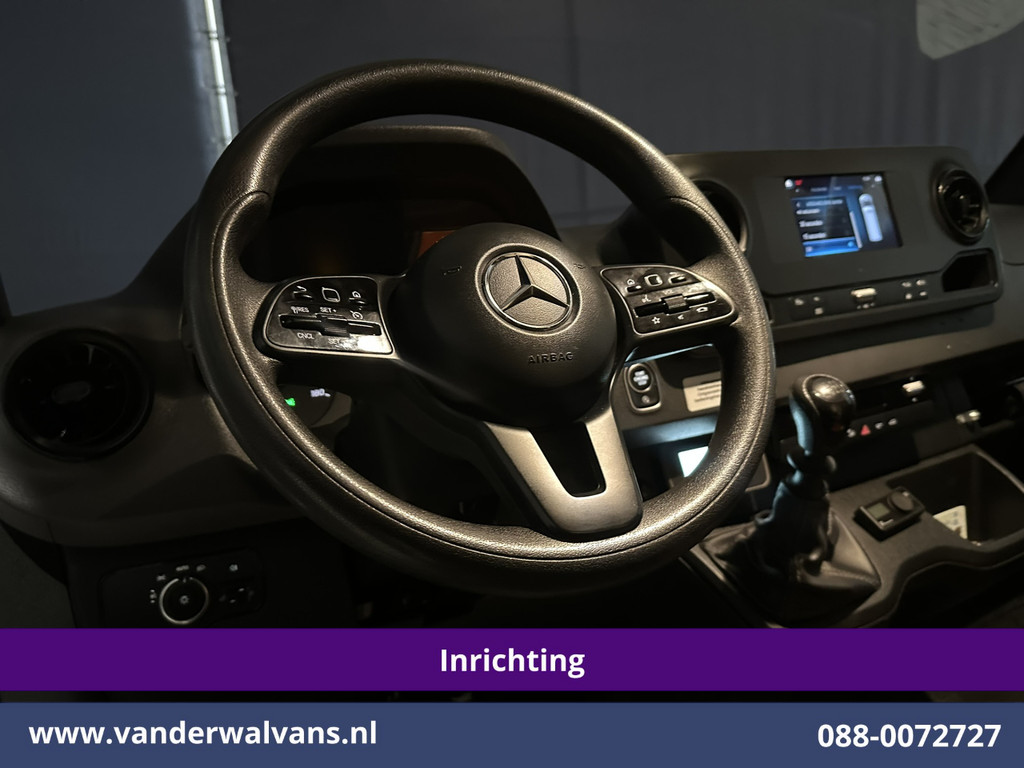 Mercedes-Benz Sprinter 316 CDI 164pk 3500kg Trekhaak L2H2 Inrichting Euro6 Airco | Camera | Apple Carplay | Android Auto | Cruisecontrol Parkeersensoren 15