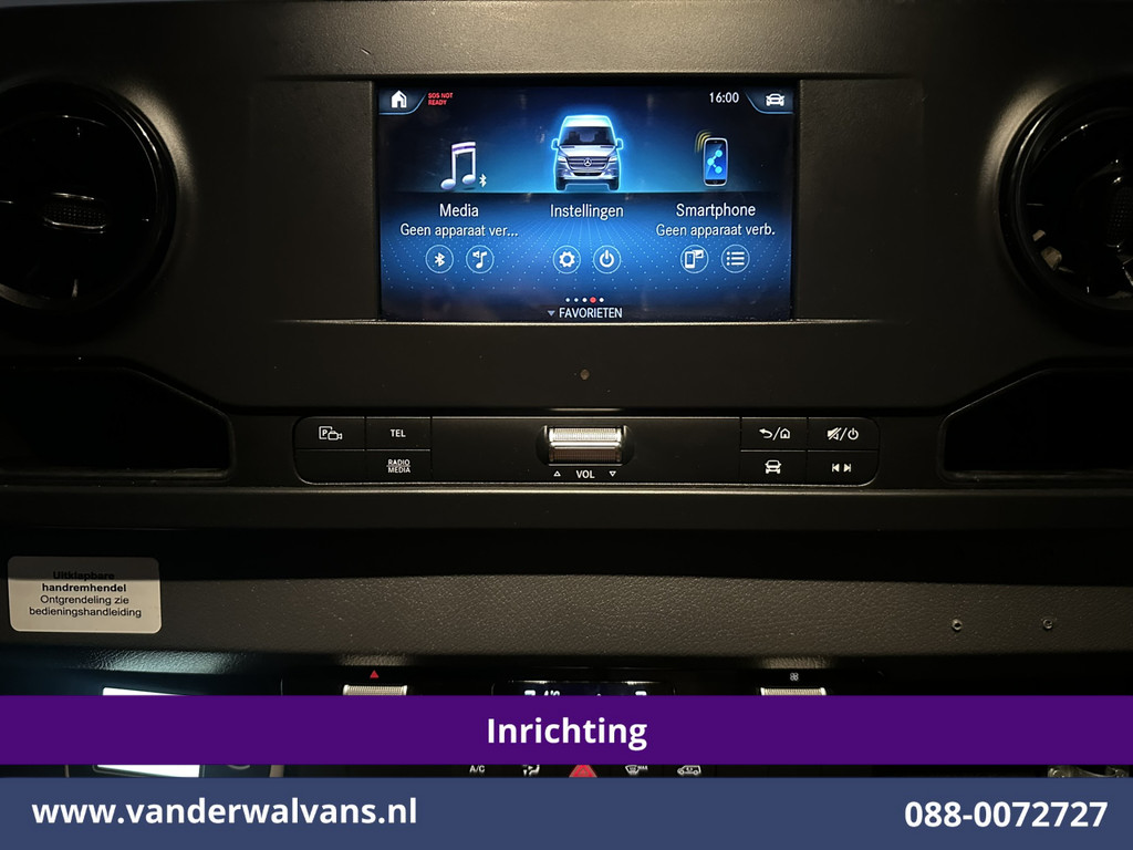 Mercedes-Benz Sprinter 316 CDI 164pk 3500kg Trekhaak L2H2 Inrichting Euro6 Airco | Camera | Apple Carplay | Android Auto | Cruisecontrol Parkeersensoren 17