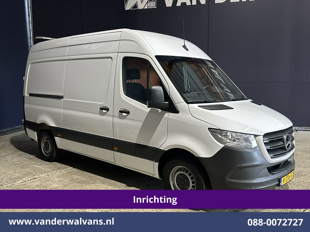Mercedes-Benz Sprinter 316 CDI 164pk 3500kg Trekhaak L2H2 Inrichting Euro6 Airco | Omvormer | Camera | Apple Carplay | Cruisecontrol Android Auto, Parkeersensoren 11