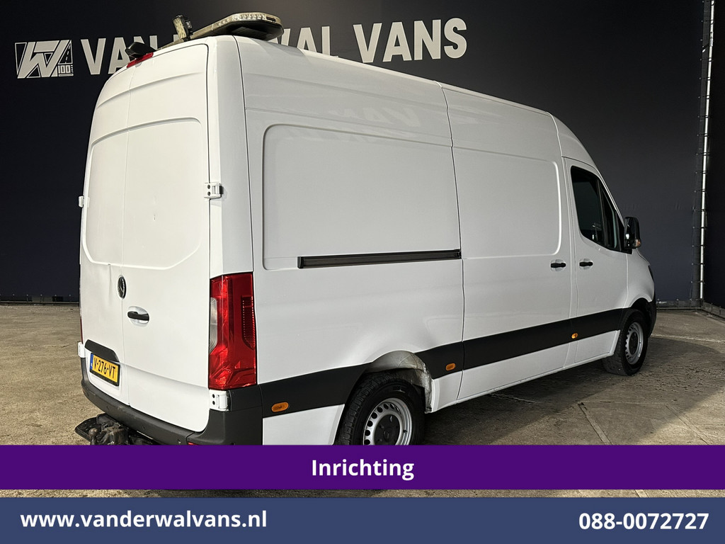 Mercedes-Benz Sprinter 316 CDI 164pk 3500kg Trekhaak L2H2 Inrichting Euro6 Airco | Omvormer | Camera | Apple Carplay | Cruisecontrol Android Auto, Parkeersensoren 13