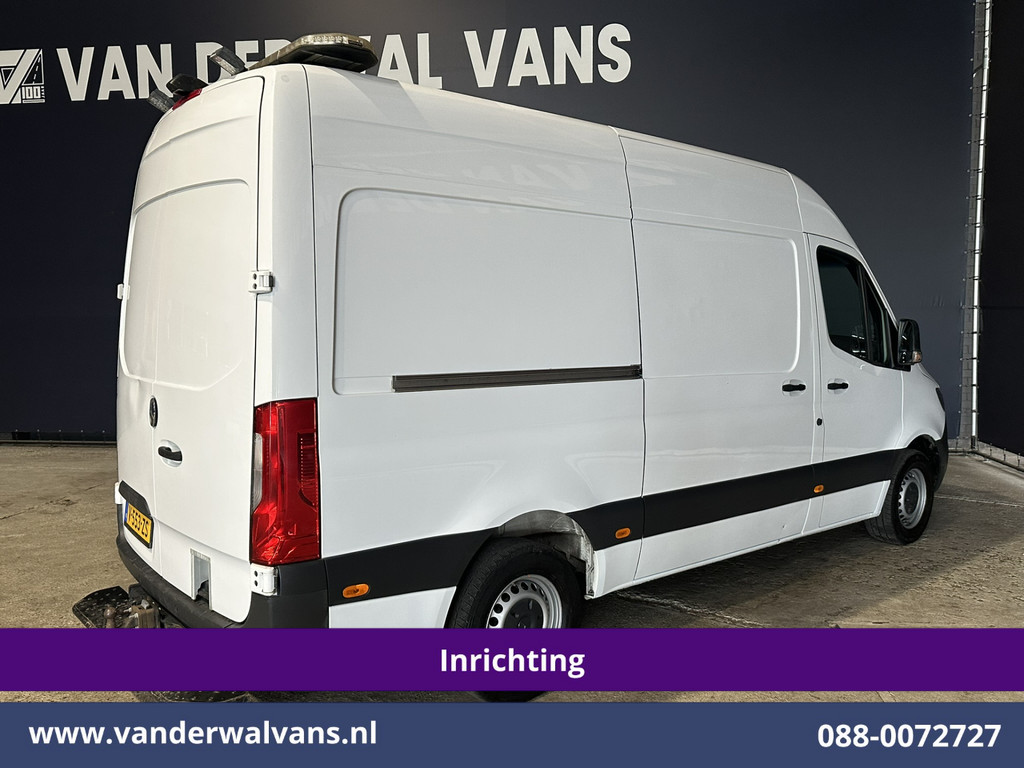 Mercedes-Benz Sprinter 316 CDI 164pk 3500kg Trekhaak L2H2 Inrichting Euro6 Airco | Standkachel | Camera | Cruisecontrol Apple carplay, android auto, parkeersensoren 14