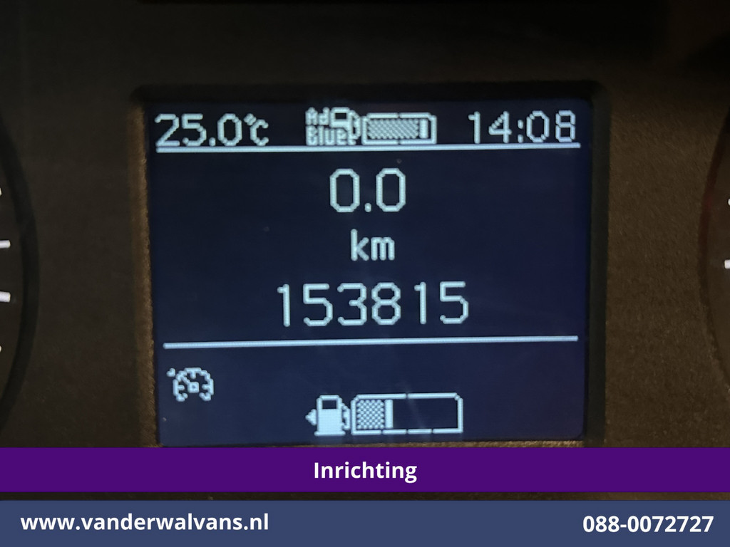 Mercedes-Benz Sprinter 316 CDI 164pk 3500kg Trekhaak L2H2 Inrichting Euro6 Airco | Standkachel | Camera | Cruisecontrol Apple carplay, android auto, parkeersensoren 21