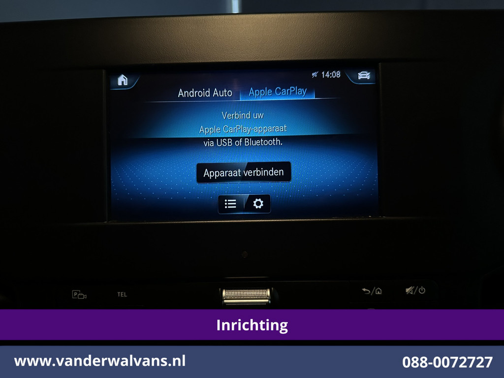 Mercedes-Benz Sprinter 316 CDI 164pk 3500kg Trekhaak L2H2 Inrichting Euro6 Airco | Standkachel | Camera | Cruisecontrol Apple carplay, android auto, parkeersensoren 8