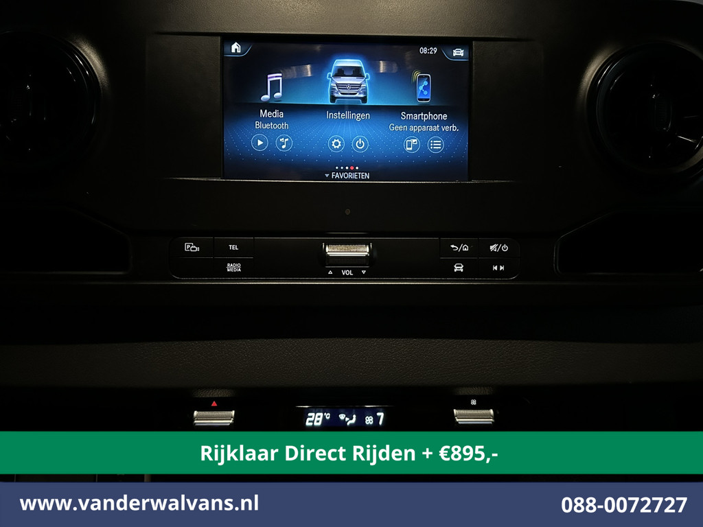 Mercedes-Benz Sprinter 316 CDI 164pk 3500kg Trekhaak *Rijklaar Direct Rijden* L2H1 Euro6 Airco | Camera | Apple Carplay Omvormer, Android Auto, Cruisecontrol, Parkeersensoren 15