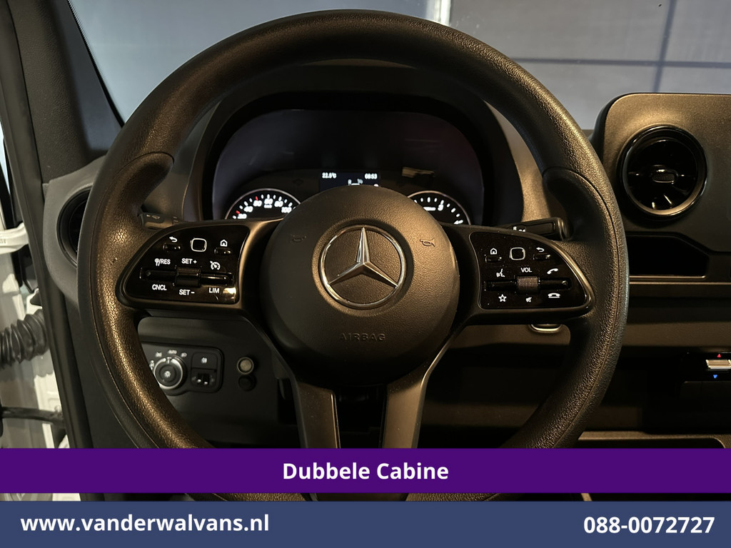 Mercedes-Benz Sprinter 316 CDI 164pk Automaat L2H2 Dubbele cabine Euro6 Airco | 3500kg Trekhaak | Navigatie Camera, Apple Carplay, Android Auto, Cruisecontrol, LED, 5-Zits 8