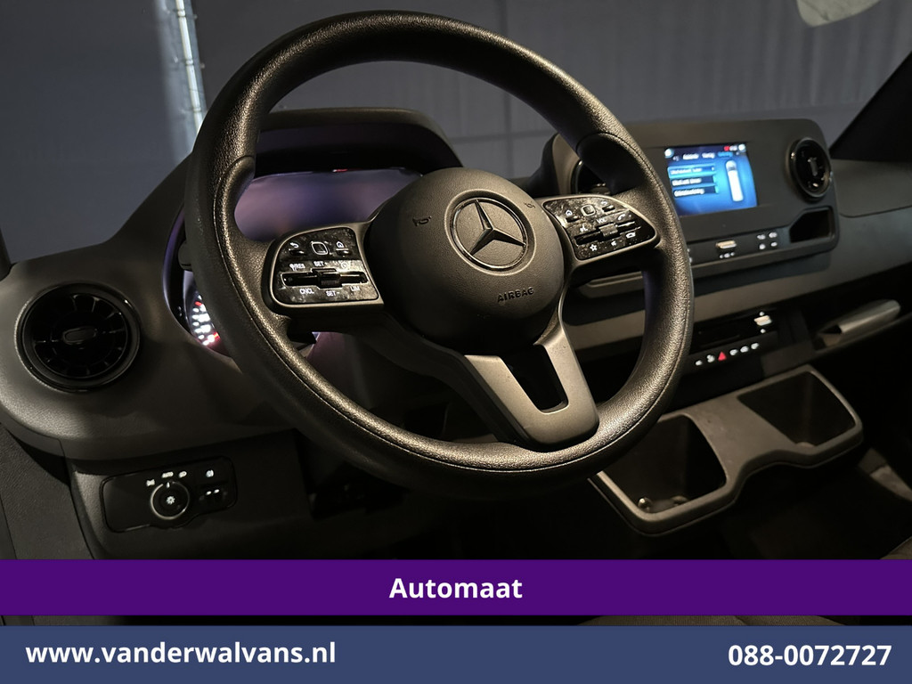 Mercedes-Benz Sprinter 316 CDI 164pk Automaat L2H2 Euro6 Airco | Camera | Navigatie | Apple Carplay | Android Auto Cruisecontrol, Chauffeursstoel, Stoelverwarming, Parkeersensoren, Bijrijdersbank 18