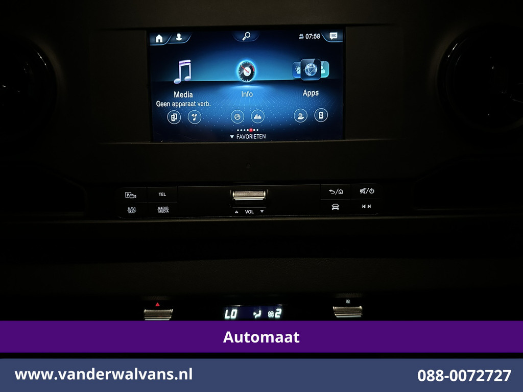 Mercedes-Benz Sprinter 316 CDI 164pk Automaat L2H2 Euro6 Airco | Camera | Navigatie | Apple Carplay | Android Auto Cruisecontrol, Chauffeursstoel, Stoelverwarming, Parkeersensoren, Bijrijdersbank 20