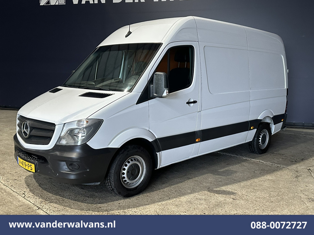 Mercedes-Benz Sprinter 316 CDI 164pk L2H2 Euro6 Airco | 2800kg Trekhaak | Cruisecontrol Parkeersensoren, Chauffeursstoel 8
