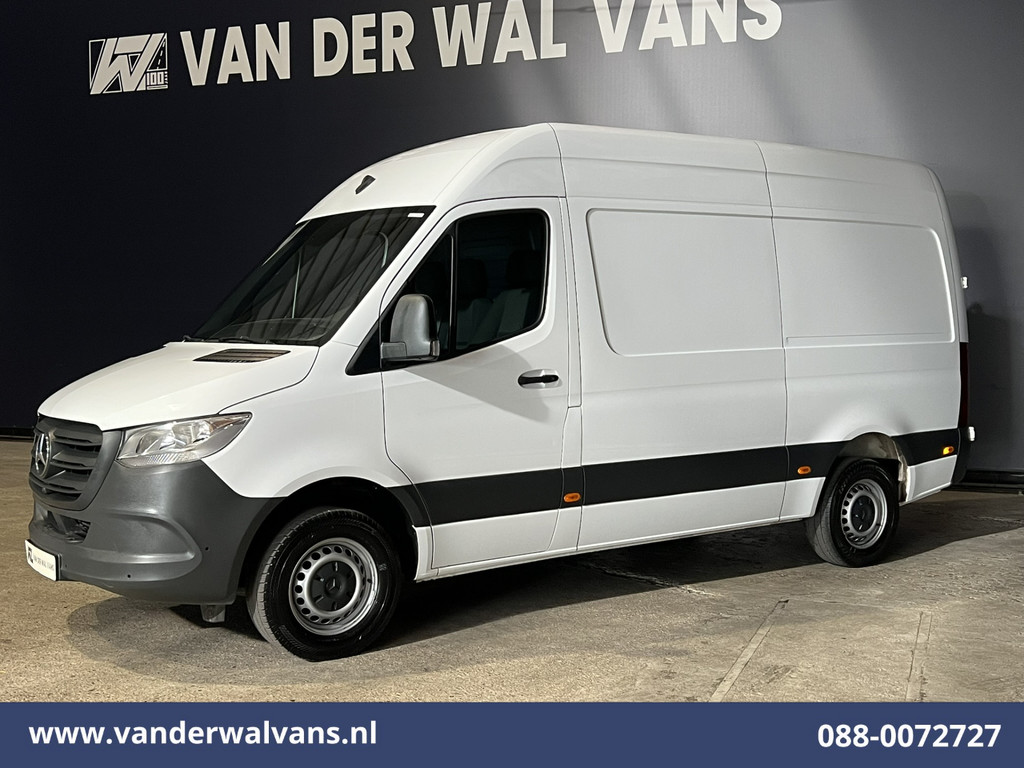 Mercedes-Benz Sprinter 316 CDI 164pk L2H2 Euro6 Airco | 360 graden Camera | Apple Carplay | Cruisecontrol Android Auto, Chauffeursstoel, Trekhaak, Parkeersensoren, Bijrijdersbank 11