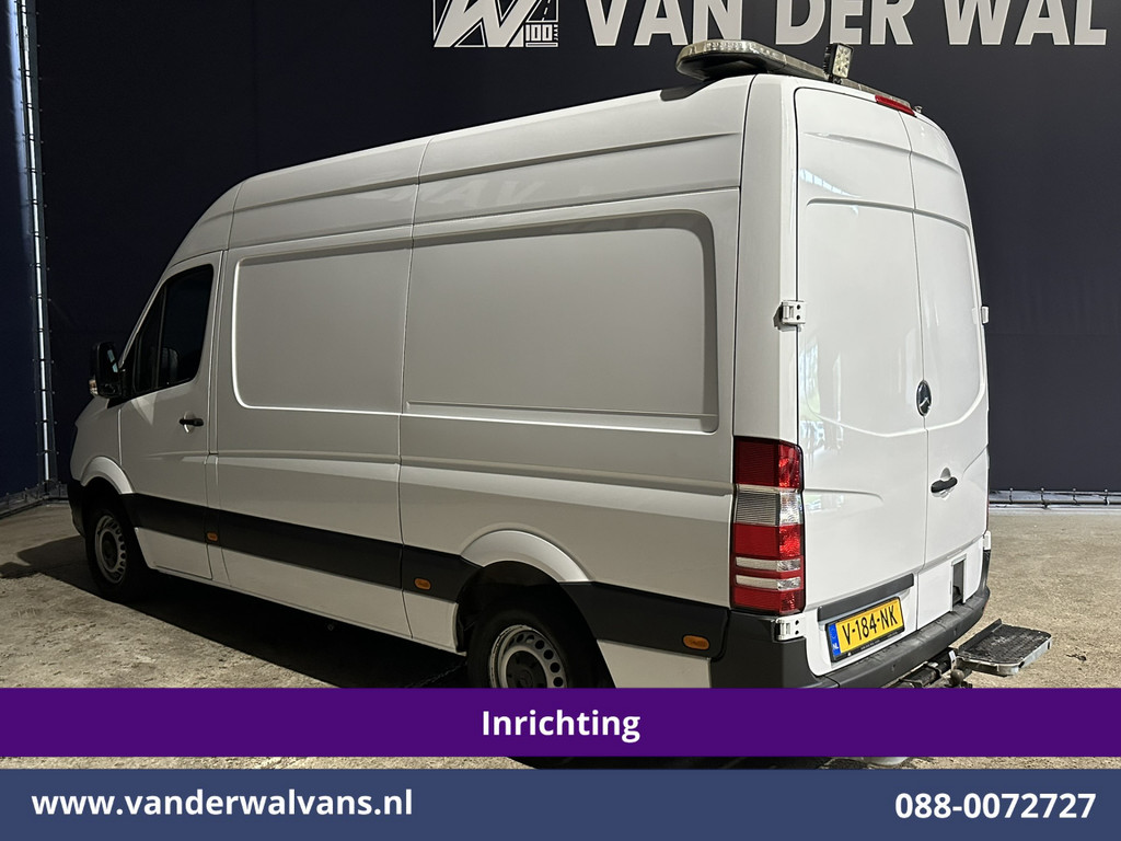 Mercedes-Benz Sprinter 316CDI 164pk L2H2 Inrichting Euro6 Airco | Cruisecontrol | Chauffeursstoel 2800kg Trekhaak, Parkeersensoren 10