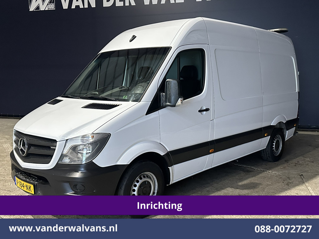 Mercedes-Benz Sprinter 316CDI 164pk L2H2 Inrichting Euro6 Airco | Cruisecontrol | Chauffeursstoel 2800kg Trekhaak, Parkeersensoren 9