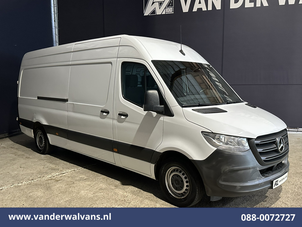 Mercedes-Benz Sprinter 316 CDI 164pk L3H2 Euro6 Airco | 360 Graden Camera | Apple Carplay | Cruiscontrol Android Auto, Chauffeursstoel, Stoelverwarming, 270gr. Achterdeuren, Bijrijdersbank 11