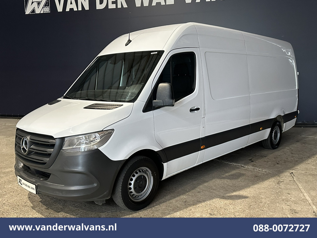 Mercedes-Benz Sprinter 316 CDI 164pk L3H2 Euro6 Airco | 360 Graden Camera | Apple Carplay | Cruiscontrol Android Auto, Chauffeursstoel, Stoelverwarming, 270gr. Achterdeuren, Bijrijdersbank 12
