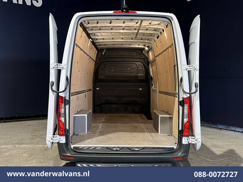 Mercedes-Benz Sprinter 316 CDI 164pk L3H2 Euro6 Airco | Camera | Apple Carplay | Android Auto | Cruisecontrol Chauffeursstoel, Stoelverwarming, Parkeersensoren, Bijrijdersbank 14