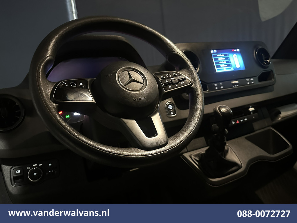 Mercedes-Benz Sprinter 316 CDI 164pk L3H2 Euro6 Airco | Camera | Navigatie | Apple Carplay | Android Auto | Chauffeursstoel Stoelverwarming, Bijrijdersbank 15