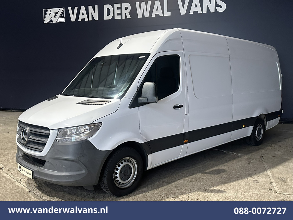 Mercedes-Benz Sprinter 316 CDI 164pk L3H2 Euro6 Airco | Camera | Navigatie | Apple Carplay | Android Auto | Chauffeursstoel Stoelverwarming, Bijrijdersbank 8