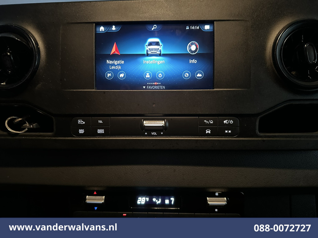 Mercedes-Benz Sprinter 316 CDI 164pk L3H2 Euro6 Airco | Camera | Navigatie | Apple Carplay | Android Auto Cruisecontrol, Bijrijdersbank, Stoelverwarming 18