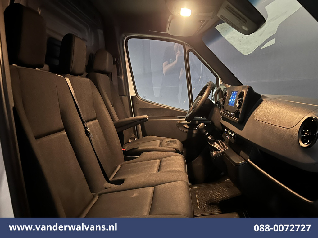 Mercedes-Benz Sprinter 316CDI 164pk L3H2 Euro6 Airco | Camera | Navigatie | Apple Carplay | Android Auto | Cruisecontrol Chauffeursstoel, Stoelverwarming, Parkeersensoren, Bijrijdersbank 10