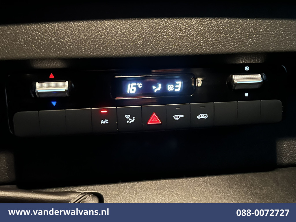 Mercedes-Benz Sprinter 316CDI 164pk L3H2 Euro6 Airco | Camera | Navigatie | Apple Carplay | Android Auto | Cruisecontrol Chauffeursstoel, Stoelverwarming, Parkeersensoren, Bijrijdersbank 9