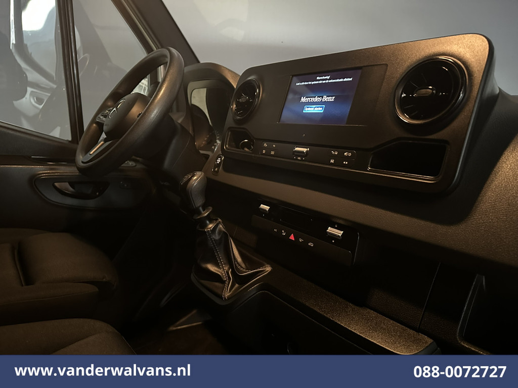 Mercedes-Benz Sprinter 316 CDI 164pk L3H2 Euro6 Airco | Camera | Navigatie | Apple Carplay | Cruisecontrol | Stoelverwarming Android Auto, Chauffeursstoel, Parkeersensoren, Bijrijdersbank 18