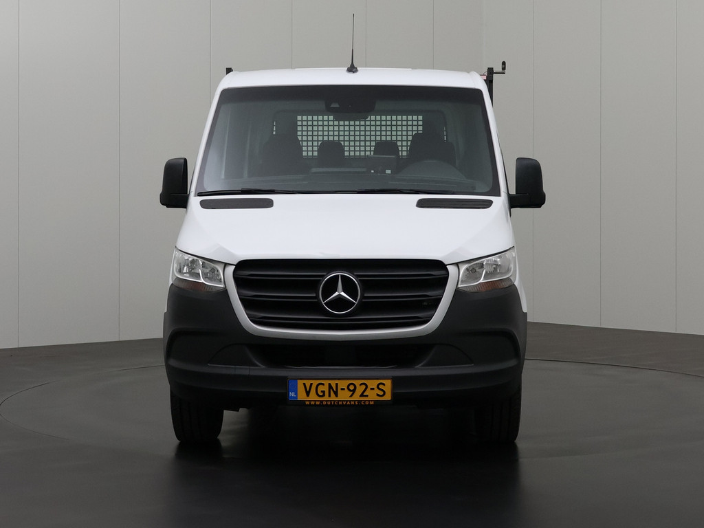Mercedes-Benz Sprinter 316CDI Open Laadbak Dubbele Cabine 6-Persoons | 2800Kg Trekhaak | Navigatie | Camera | Airco | Cruise 10