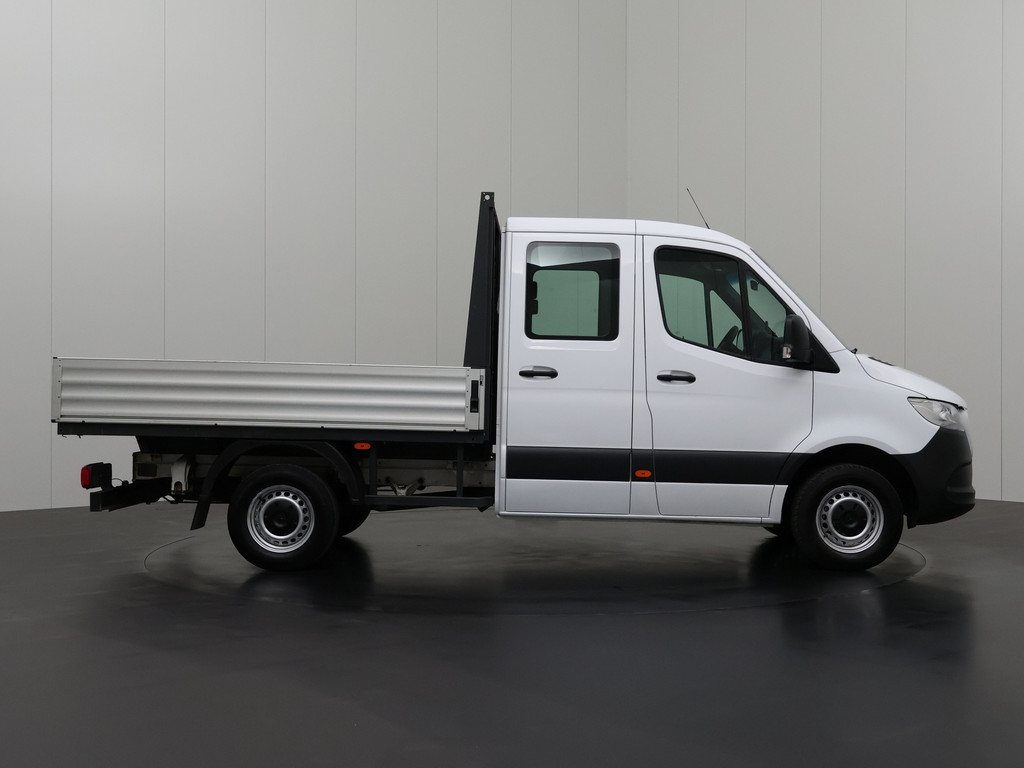 Mercedes-Benz Sprinter 316CDI Open Laadbak Dubbele Cabine 6-Persoons | 2800Kg Trekhaak | Navigatie | Camera | Airco | Cruise 13