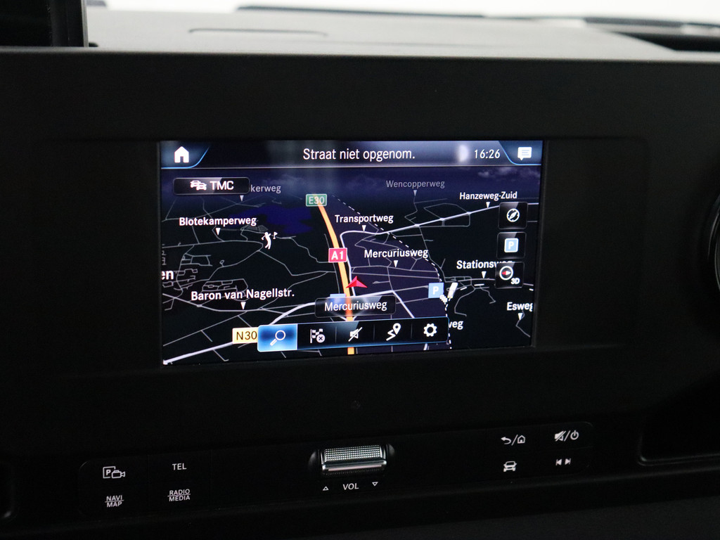 Mercedes-Benz Sprinter 316CDI Open Laadbak Dubbele Cabine 6-Persoons | 2800Kg Trekhaak | Navigatie | Camera | Airco | Cruise 18