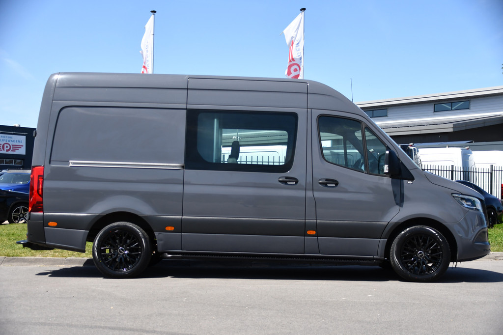 Mercedes-Benz Sprinter 317 1.9 CDI L2H2 DC PB Edition Camera, Cruise, Carplay, 170pk, LED, 3500kg Trekhaak, Automaat, Sensoren, Multimedia, Uniek! 10