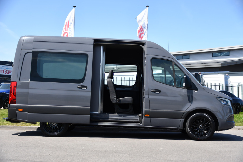 Mercedes-Benz Sprinter 317 1.9 CDI L2H2 DC PB Edition Camera, Cruise, Carplay, 170pk, LED, 3500kg Trekhaak, Automaat, Sensoren, Multimedia, Uniek! 11