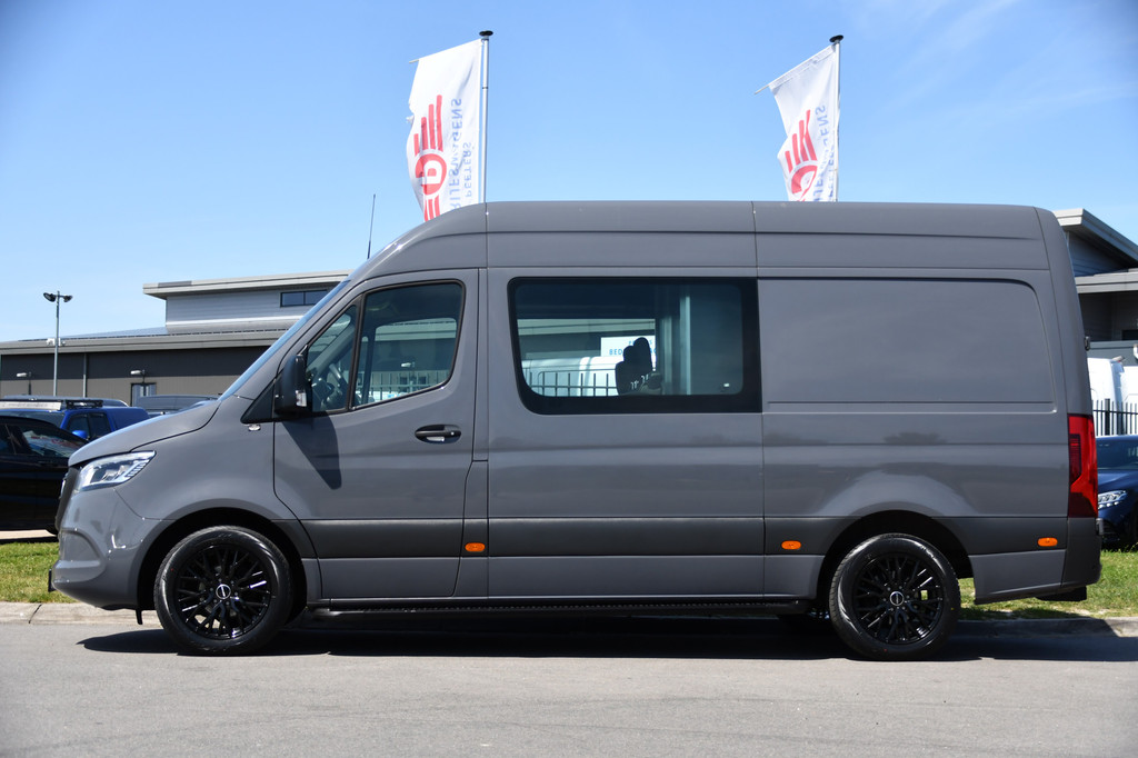 Mercedes-Benz Sprinter 317 1.9 CDI L2H2 DC PB Edition Camera, Cruise, Carplay, 170pk, LED, 3500kg Trekhaak, Automaat, Sensoren, Multimedia, Uniek! 9