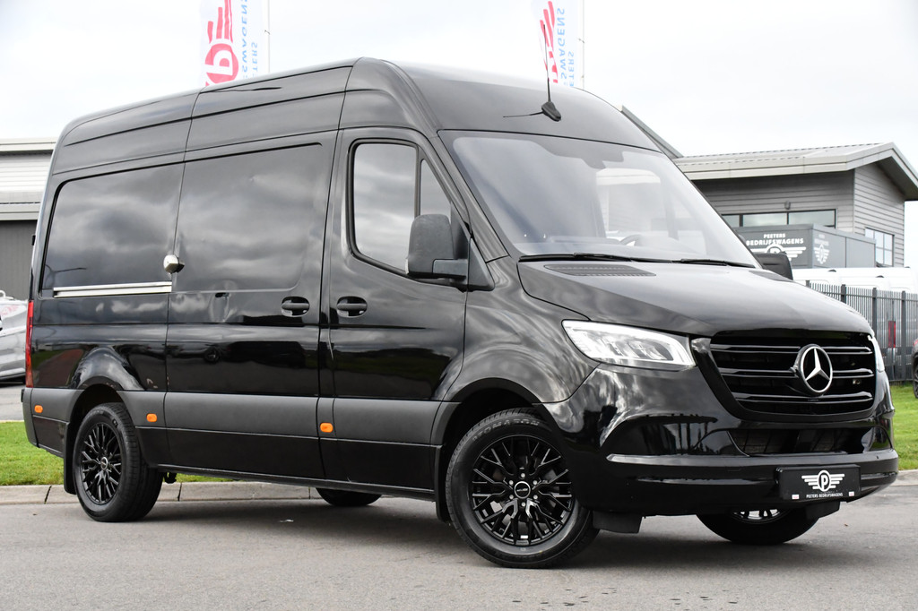 Mercedes-Benz Sprinter 317 1.9 CDI L2H2 RWD Black Edition Camera, Cruise, Carplay, Standkachel, LED, Automaat, Stoelverwarming, Trekhaak, Uniek! 9
