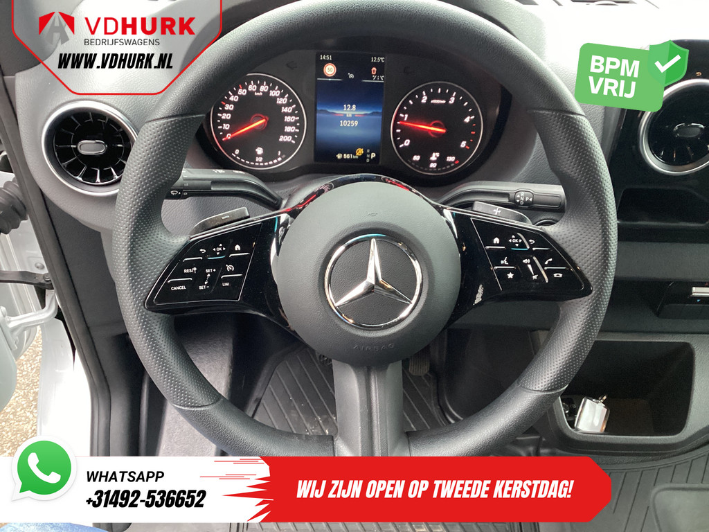 Mercedes-Benz Sprinter 317 Aut. L2H2 BPM VRIJ! LED/ 270 Gr.Deuren/ Gev.Stoel/ Stoelverw./ Navi/ Camera/ PDC/ Betimmerd/ Cruise 11