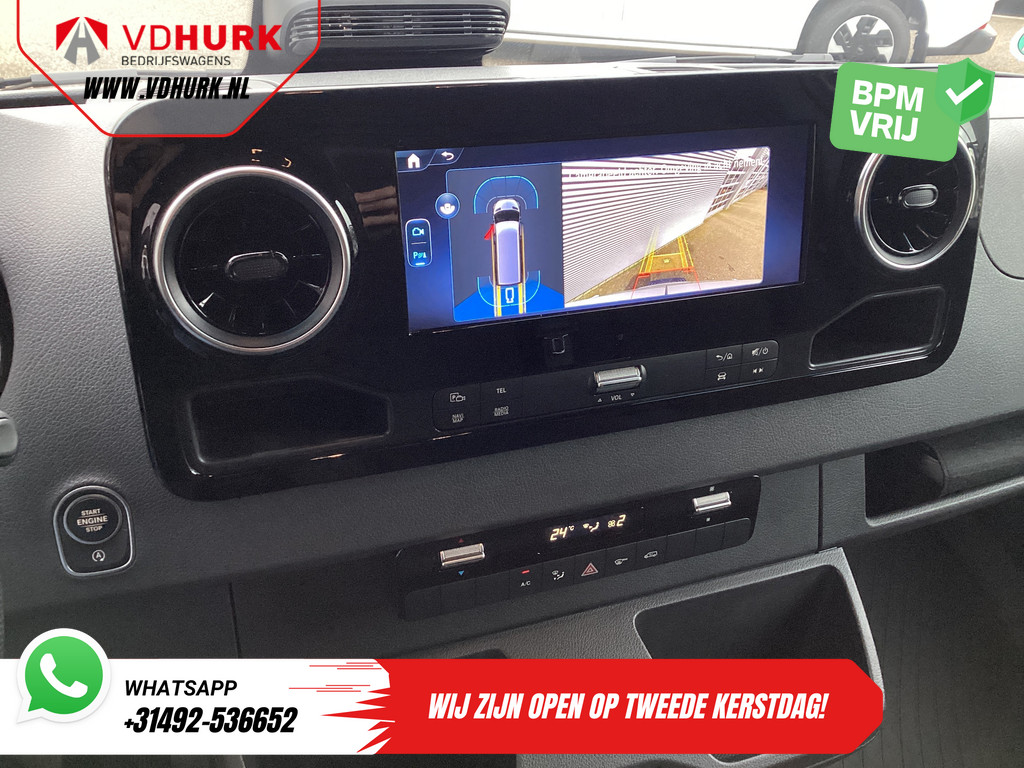 Mercedes-Benz Sprinter 317 Aut. L2H2 BPM VRIJ! LED/ 270 Gr.Deuren/ Gev.Stoel/ Stoelverw./ Navi/ Camera/ PDC/ Betimmerd/ Cruise 12