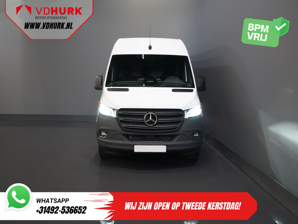 Mercedes-Benz Sprinter 317 Aut. L2H2 BPM VRIJ! LED/ Gev.Stoel/ Stoelverw./ Navi/ Camera/ Betimmerd/ Cruise 7