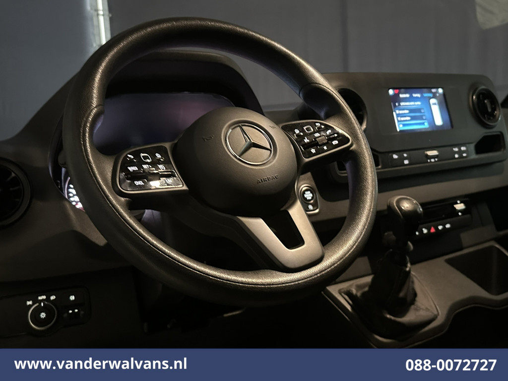 Mercedes-Benz Sprinter 317 CDI 170pk 3500kg Trekhaak L3H2 Euro6 Airco | Camera | Apple Carplay | Android Auto Cruisecontrol, Chauffeursstoel, Stoelverwarming, Bijrijdersbank 16