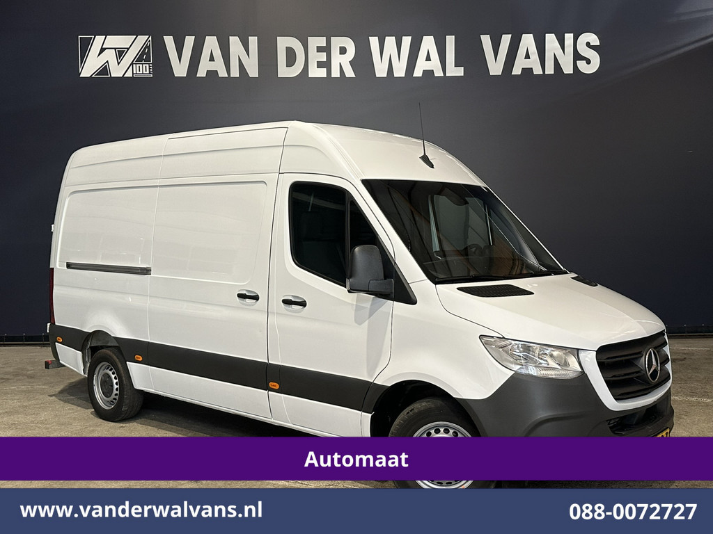 Mercedes-Benz Sprinter 317 CDI 170pk 9G-Tronic Automaat 3500kg Trekhaak L2H2 Euro6 Airco | Camera | Navigatie | Apple Carplay Android Auto, Cruisecontrol, Parkeersensoren, Bijrijdersbank
