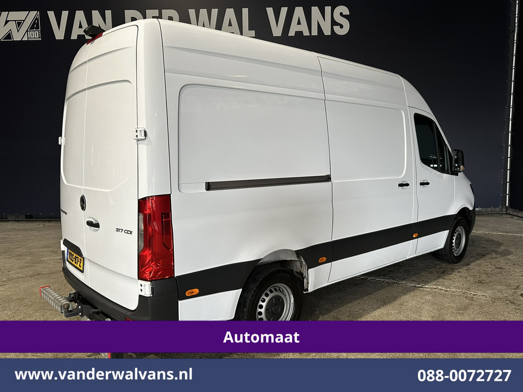 Mercedes-Benz Sprinter 317 CDI 170pk 9G-Tronic Automaat 3500kg Trekhaak L2H2 Euro6 Airco | Camera | Navigatie | Apple Carplay Android Auto, Cruisecontrol, Parkeersensoren, Bijrijdersbank 13