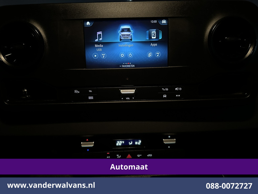 Mercedes-Benz Sprinter 317 CDI 170pk 9G-Tronic Automaat L2H1 Inrichting Euro6 Airco | 3500kg Trekhaak | Camera | Apple Carplay Android Auto, Cruisecontrol, Parkeersensoren 18
