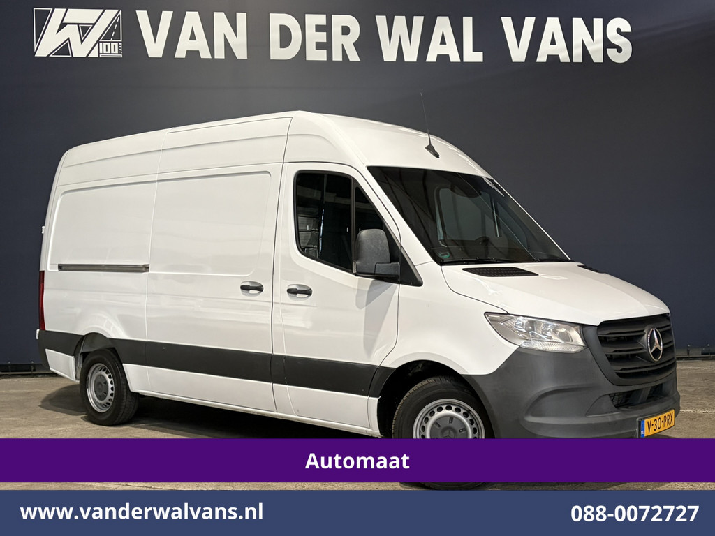 Mercedes-Benz Sprinter 317 CDI 170pk 9G-Tronic Automaat L2H2 Euro6 Airco | Camera | Navigatie | Apple Carplay | Cruisecontrol Android Auto, Stoelverwarming, Trekhaak, Bijrijdersbank