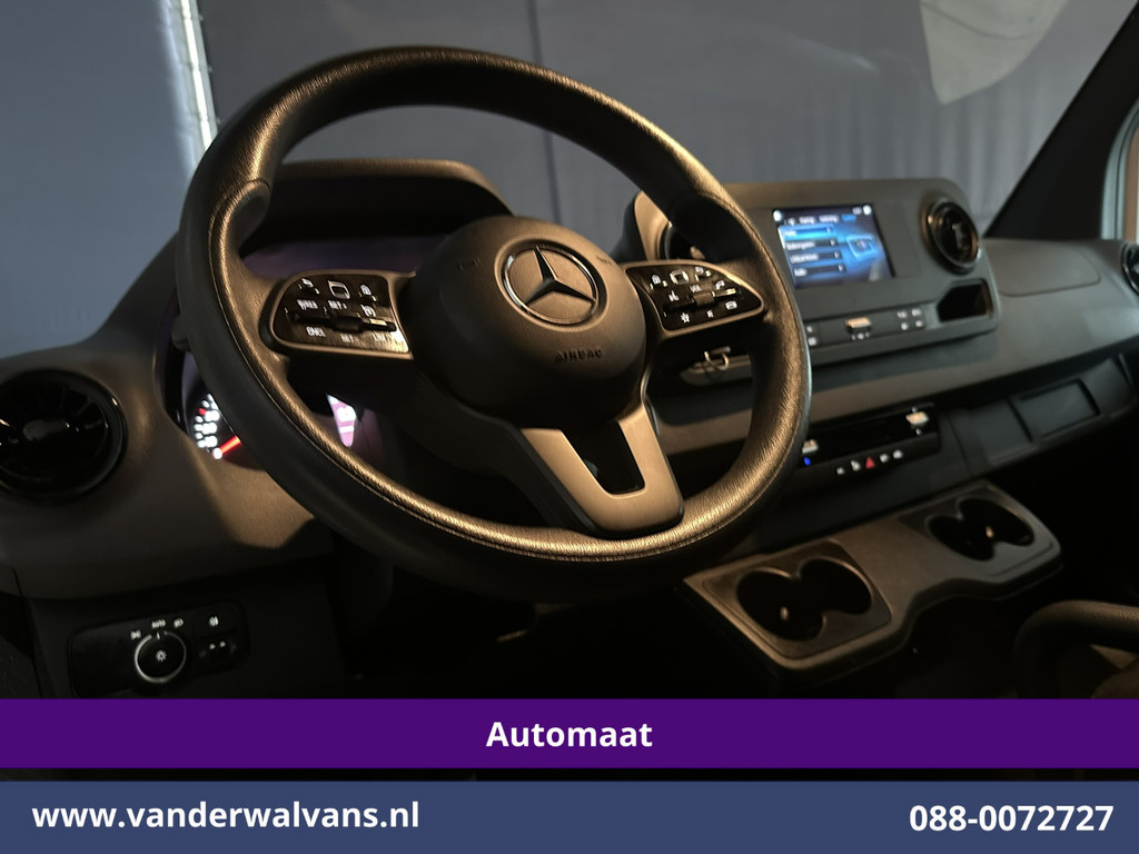 Mercedes-Benz Sprinter 317 CDI 170pk 9G-Tronic Automaat L2H2 Euro6 Airco | Camera | Navigatie | Apple Carplay | Cruisecontrol Android Auto, Stoelverwarming, Trekhaak, Bijrijdersbank 17