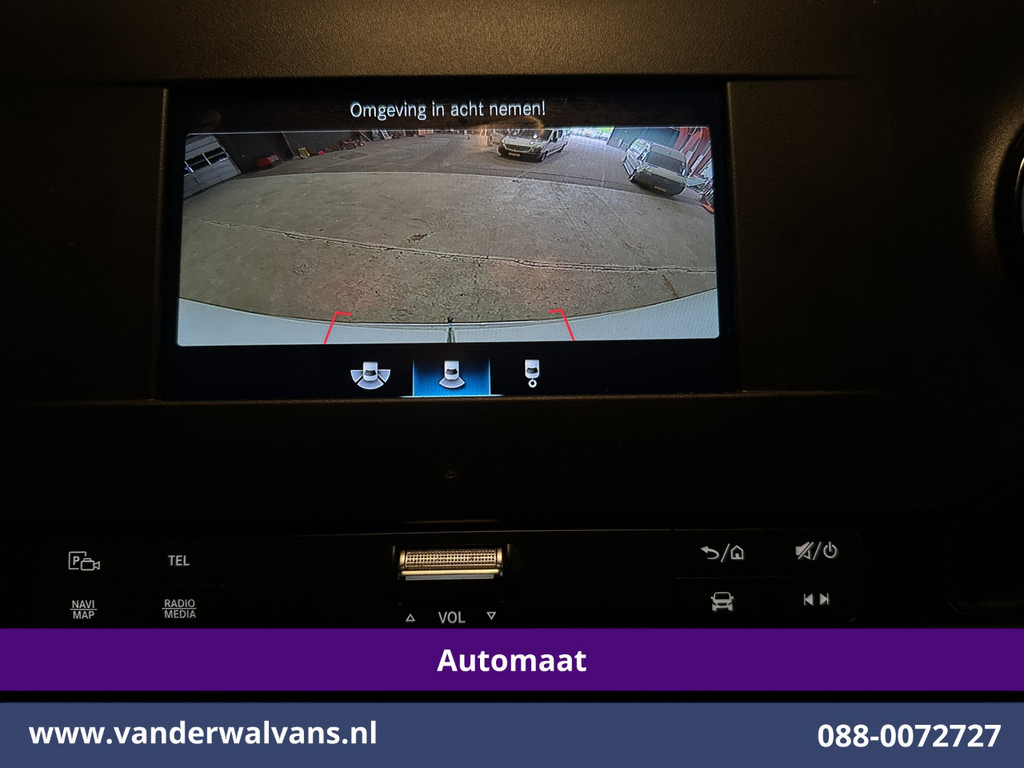 Mercedes-Benz Sprinter 317 CDI 170pk 9G-Tronic Automaat L2H2 Euro6 Airco | Camera | Navigatie | Apple Carplay | Cruisecontrol Android Auto, Stoelverwarming, Trekhaak, Bijrijdersbank 3