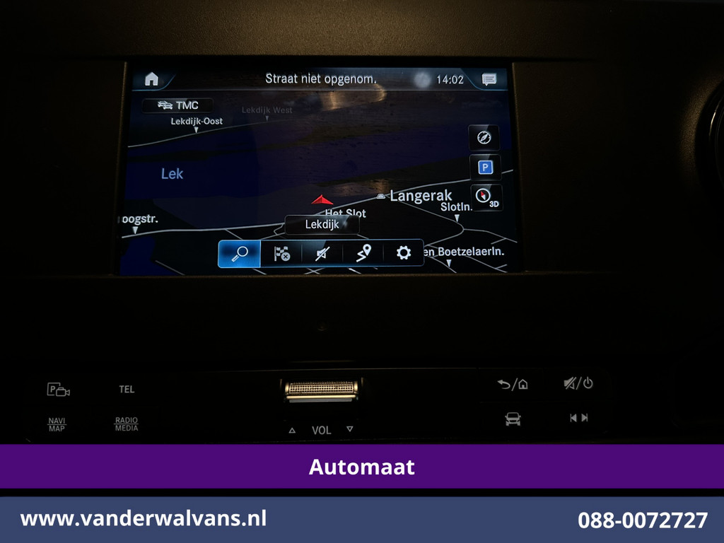 Mercedes-Benz Sprinter 317 CDI 170pk 9G-Tronic Automaat L2H2 Euro6 Airco | Camera | Navigatie | Apple Carplay | Cruisecontrol Android Auto, Stoelverwarming, Trekhaak, Bijrijdersbank 4
